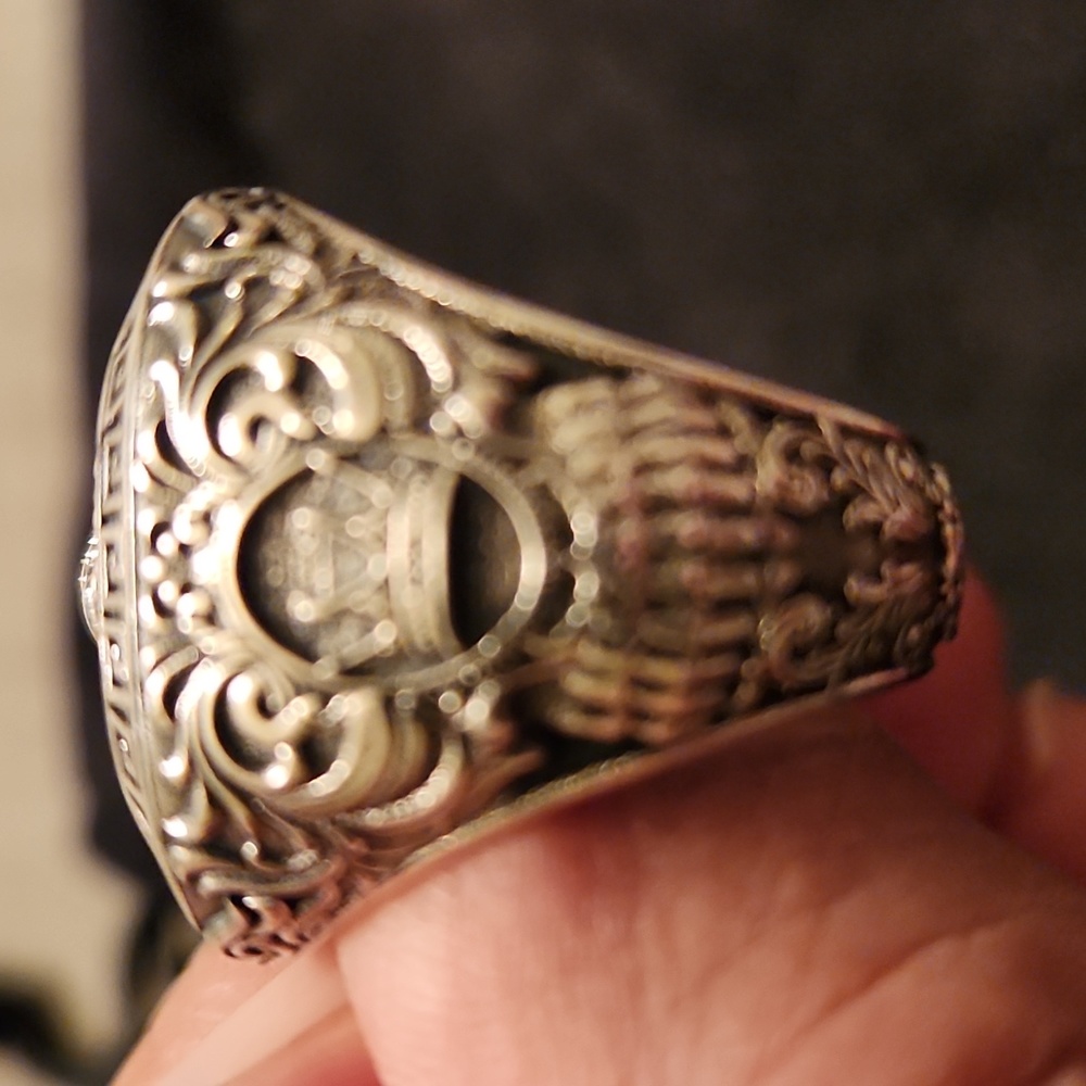 ATJ. 925 lion head ring - Picture 2 of 5
